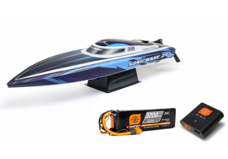 PRB Sonicwake 24" Self-Righting Brushless Deep-V RTR, Blue B-PRB-1992T2
