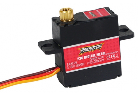 Predator 23G Digital Metal Gear Servo Reverse With 330mm Wire