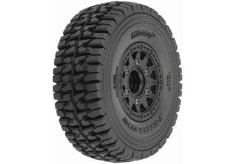 PRO 1/10 Mirage TT F/R 2.2"/3.0" 12mm & 14mm Black Raid Wheels ( G-PRO1024811