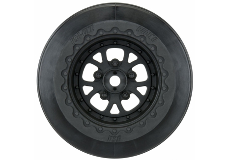 PRO 1/10 Pomona Drag Spec Rear 2.2 inch/3.0 inch 12mm Drag Wheels (2) Bl G-PRO2776-03