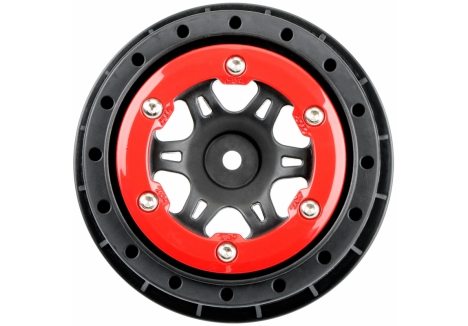 PRO 1/10 Split Six Front 2.2"/3.0" 12mm Short Course Wheels (2) G-PRO2714-04