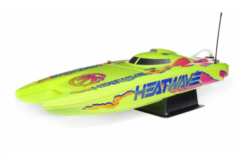 Pro Boat Blackjack 24 1/10 Brushless RC Catamaran RTR Heat Wave B-PRB08049T1