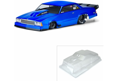Pro-Line 1/10 Chevrolet Malibu Clear RC Drag Car Body Shell G-PRO3549-00