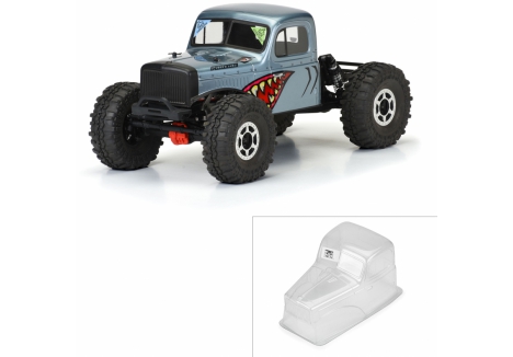 Pro-Line 1/10 Comp Wagon Cab-Only Clear RC Rock Crawler Body G-PRO3606-00