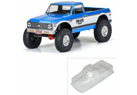 Pro-Line 1972 Chevy K-10 1/10 Rock Crawler Body Clear G-PRO3604-00