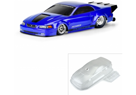 Pro-Line 1999 Ford Mustang 1/10 RC Drag Car Clear Body G-PRO3579-00