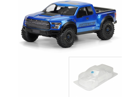 Pro-Line 2017 Ford F-150 Raptor 1/10 Short Course Clear Body G-PRO3461-00