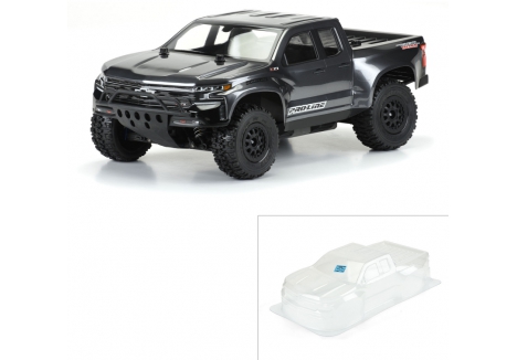 Pro-Line 2019 Chevy Silverado Z71 1/10 Clear RC Short Course Body PRO3512-00