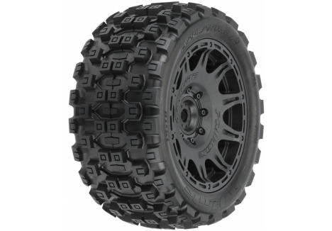 Pro-Line Badlands MX57 1/6 RC Tyre Wheel Set 5.7in Raid 8x48 G-PRO10198-11