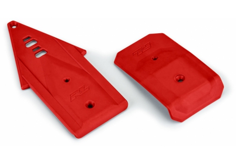 Pro-Line Bash Armor Front and Rear Skid Plates 1/10 Red ARRMA 3S G-PRO639507