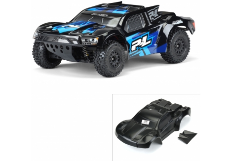 Pro-Line Flo-Tek Fusion 1/10 Black Pre-cut RC Short Course Body G-PRO3458-18