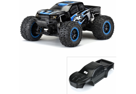 Pro-Line Ford F-150 Raptor 1/5 Pre-Cut RC Body Black G-PRO3482-18