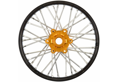 Pro-Line Pro-Spec Aluminium V2 Front Wheel 1/4 Black Gold G-PRO283600T3