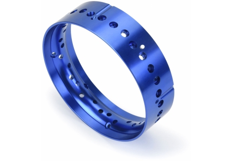 Pro-Line Pro-Spec Aluminum Front Rim Blue 1/4 Promoto-SM PRO284705