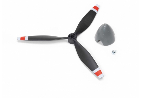 Prop CW with Spinner: Micro OV-10 Bronco