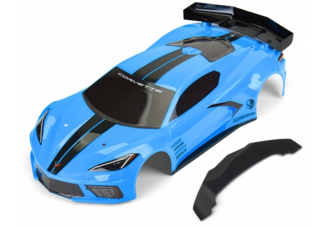 PROTOform Chevrolet Corvette C8 1/7 RC Body Rapid Blue G-PRM1577-13