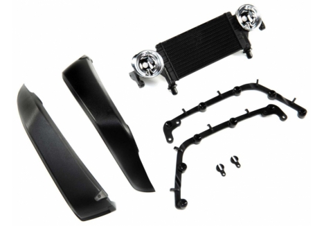 Radiator & Front Fenders Jeep JLU: SCX10III - AXI230020