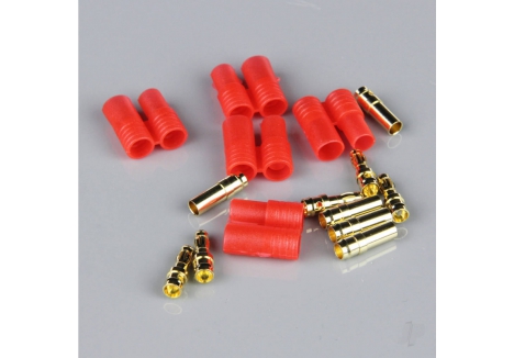 Radient 3.5mm HXT Connector Pairs with Polarity Housing Pack 5 RDNAC010105