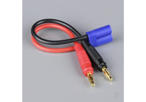 Radient Charge Lead 4mm Bullet to EC5 Male 12AWG 150mm RDNAC010068