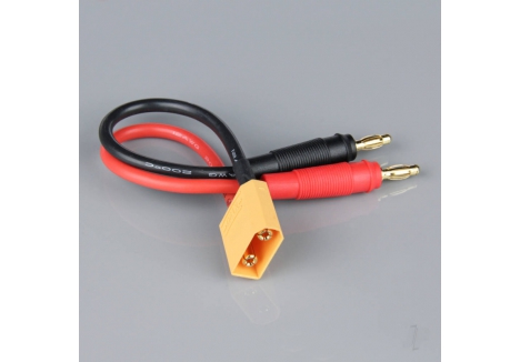 Radient Charge Lead 4mm Bullet to XT90 Male 12AWG 150mm RDNAC010038