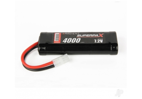 Radient NiMH 7.2V 4000mAh SC Stick Battery Tamiya Connector RDNA0652