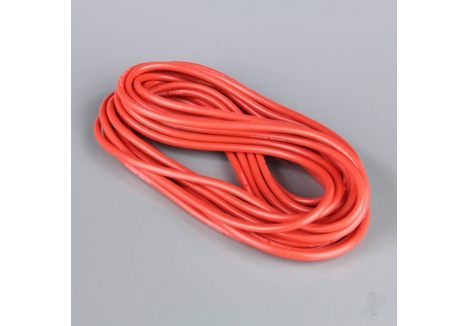 Radient Silicone Wire, 10AWG, 25ft / 7.5m Red (on a roll) RDNAC010131