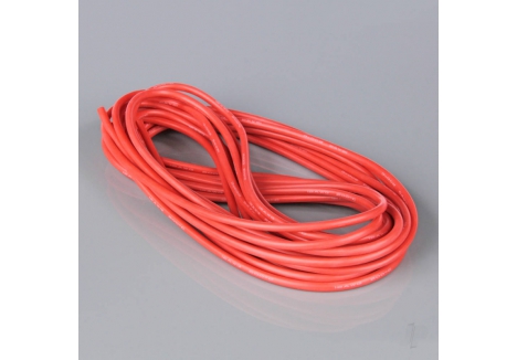 Radient Silicone Wire 12AWG 680 Strand 25ft Red Roll RDNAC010133