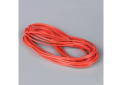 Radient Silicone Wire 14AWG 25ft Red Roll RC Wiring RDNAC010135