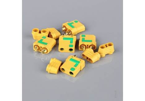 Radient XT90 Anti Spark Female Battery Connector 5 Pack RDNAC010047