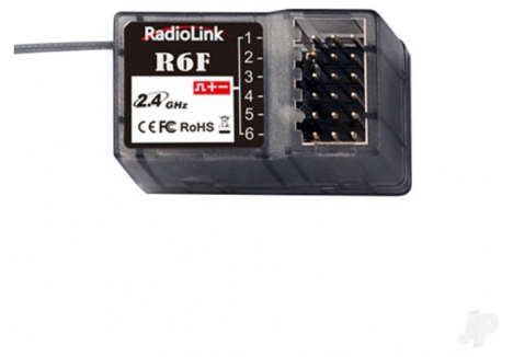 RadioLink R6F 6-Channel RC Surface Receiver RLKR061000