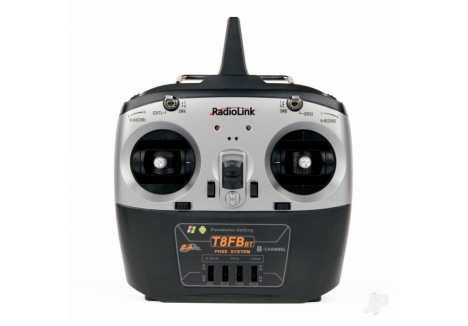 RadioLink T8FB 2.4GHz 8-Channel Transmitter with Bluetooth and 2x R8EF Receivers (Mode 1) RLKT081011