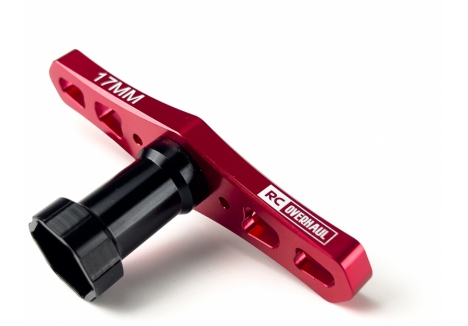 RC Overhaul 17mm Hex Wheel Nut Wrench for 1/8 Scale RC Vehicles T-RCO-TL009