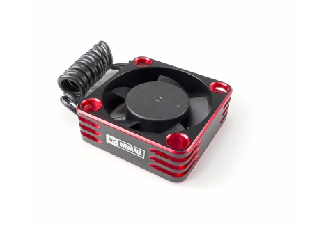RC Overhaul 30mm High RPM Cooling Fan Red Aluminium M-RCO-FAN03R
