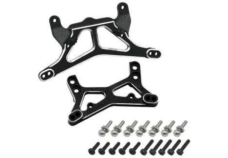 RC Overhaul Aluminium Front and Rear Shock Mounts Losi Micro-B 1/24 G-RCO-LOS16
