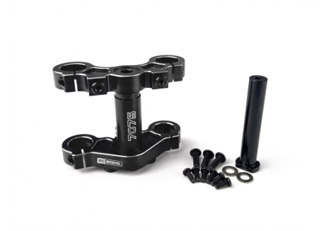 RC Overhaul Aluminium Triple Clamp Set Promoto 1/4 Black G-RCO-MX03BK