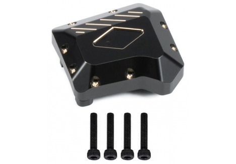 RC Overhaul Axle Cover Black Brass TRX4/6 Weighted G-RCO-TRX022