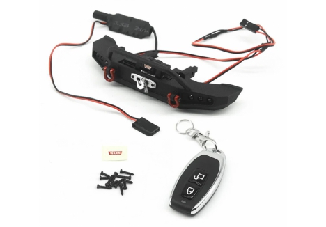 RC Overhaul Bumper with LEDs Winch Remote TRX-4M 1/18 G-RCO-TRX042