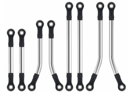 RC Overhaul Curved Rod Set SS 8pcs TRX-4M Stainless Steel G-RCO-TRX015