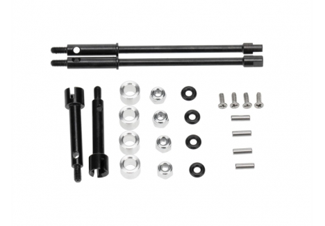 RC Overhaul Drive Shafts Axles 4mm Steel SCX24 Extended G-RCO-AX023