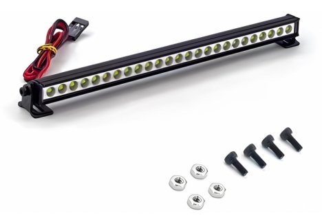 RC Overhaul LED Light Bar with Mount 110mm 25 Bright LEDs G-RCO-CR001/110
