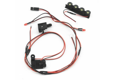 RC Overhaul Light Set Front Rear LED Roof Bar TRX-4M G-RCO-TRX040