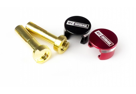 RC Overhaul LowPro Heatsink Bullet Connector 4mm O-RCO-HSC4