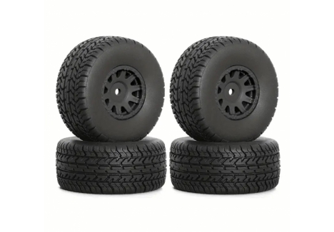 RC Overhaul On-Road Tyre Black Multi-Spoke Rim 1/18 Mojave GROM G-RCO-AR035B