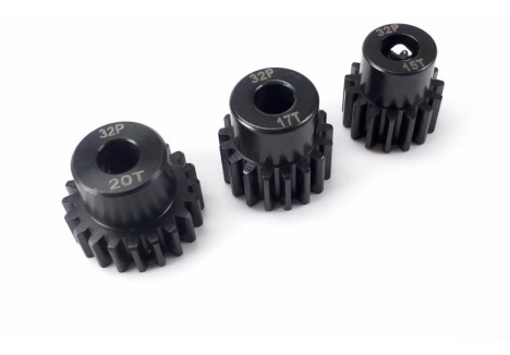 RC Overhaul RCO 0.8 Mod Pinion Gear Set 15T 17T 20T 5mm Shaft G-RCO-UN001