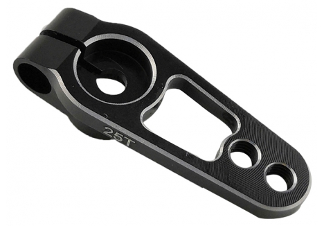 RC Overhaul RCO 25T Aluminium Clamp Servo Horn Black G-RCO-UN010B