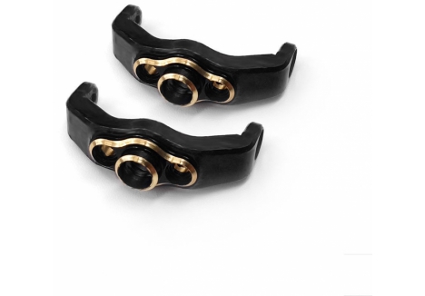 RC Overhaul RCO C Hubs Black Brass Pair for TRX-4M RC Car G-RCO-TRX002