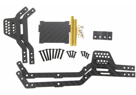 RC Overhaul RCO LCG Chassis Kit Carbon Fibre Low Centre Gravity TRX-4M G-RCO-TRX012