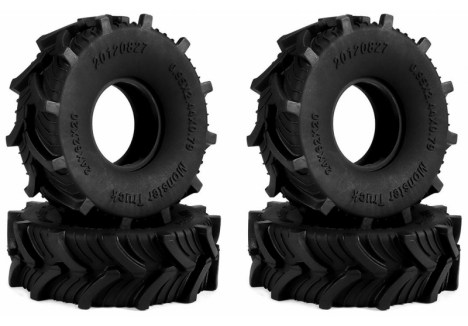 RC Overhaul RCO Mud Terrain Tyres Set of 4 SCX TRX-4M G-RCO-TRX010