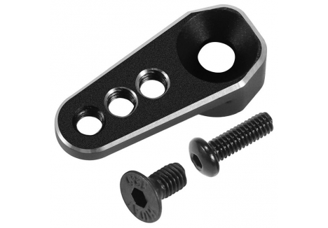 RC Overhaul RCO Servo Horn Black Aluminium 25T 3 Position TRX-4M G-RCO-TRX009