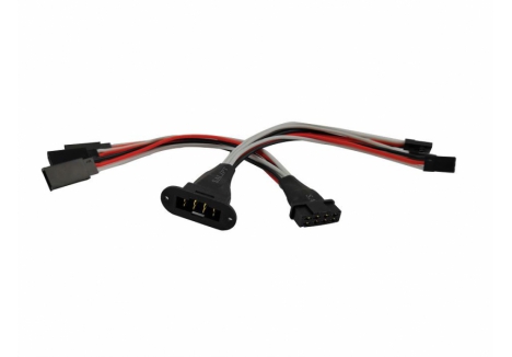 RC Overhaul RCO Triple Servo Wing Harness RC Plane Connector RCO-3SWH